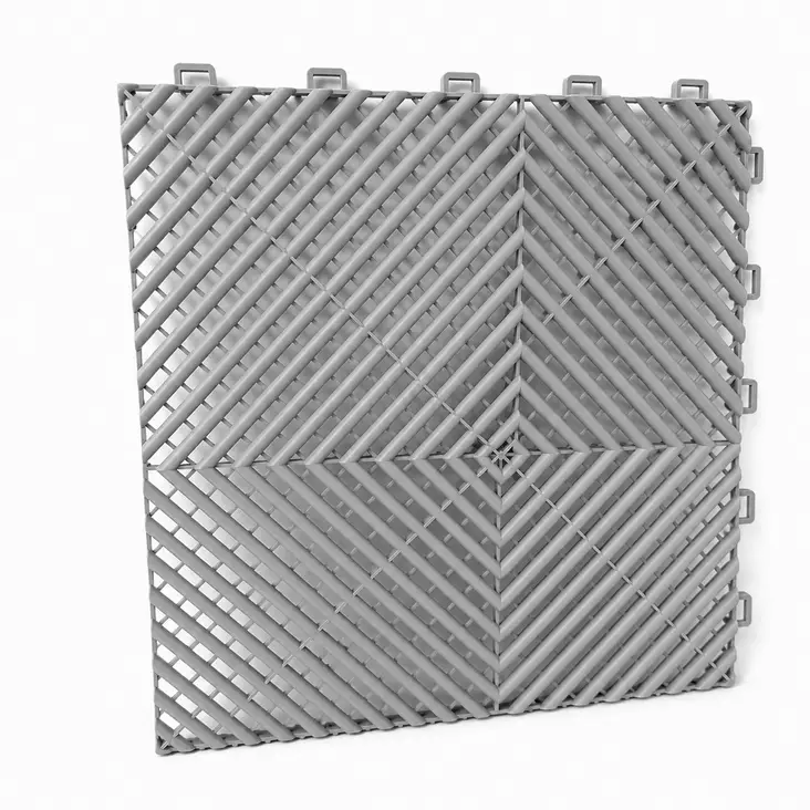 TMV Garage Floortiles 400x400x18 - Grey - Tillbehör - D529849 - 1