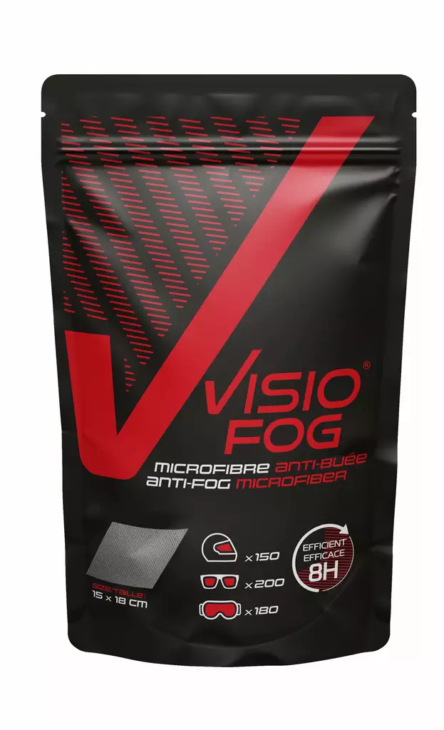 VISIOFOG Antifog microfiber wipe x200 us - Basplagg och Övrigt - D518839 - 1